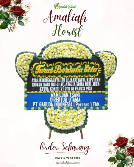 Papan Bunga Duka Gintung Tengah